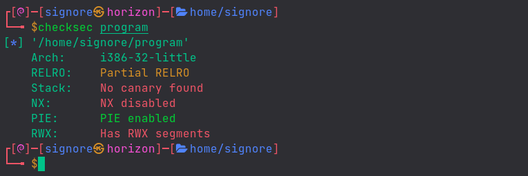 checksec-program